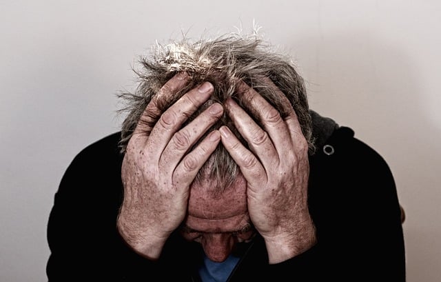 Frustrated person